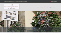 Desktop Screenshot of burnesshouse.com